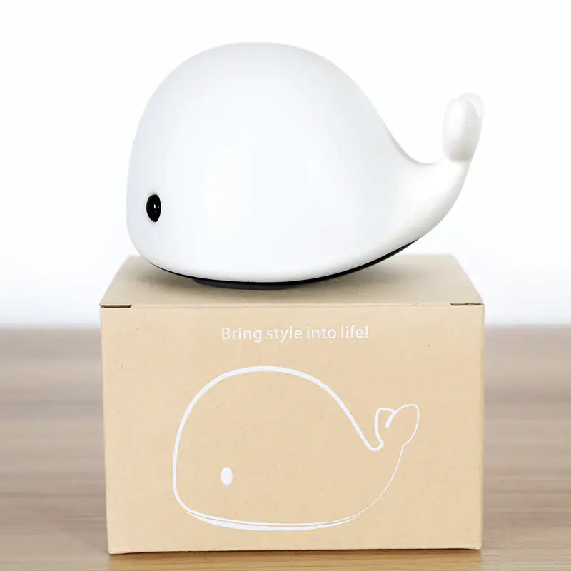Transform your space into a whimsical wonderland. This creative USB night light is not just a source of illumination but a delightful decor piece that adds charm to any room. Perfect for children's bedrooms, nurseries, or as a unique gift, this adorable dolphin-shaped lamp will captivate hearts and spark joy.