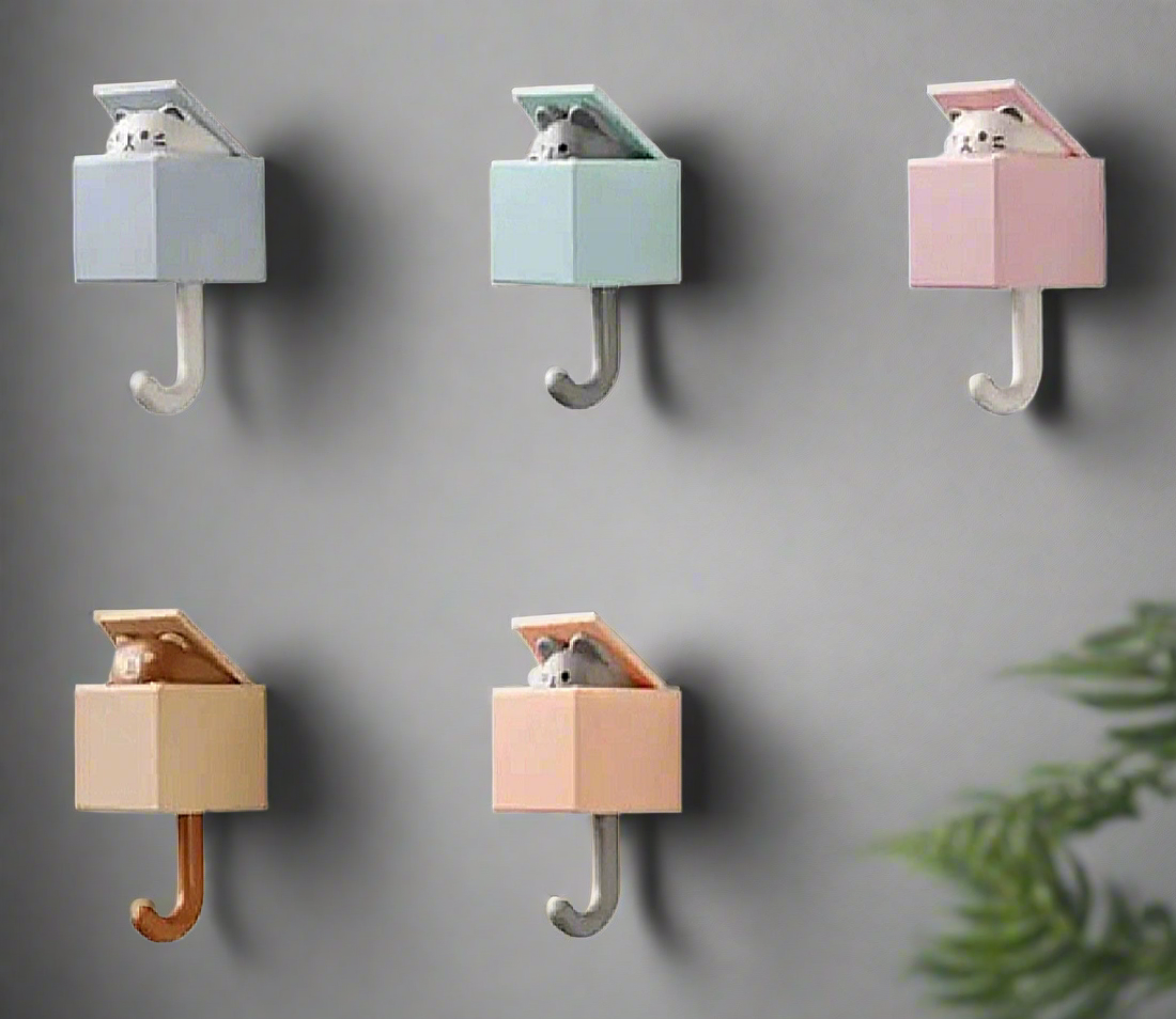 cat wall hook that pops head out Canada