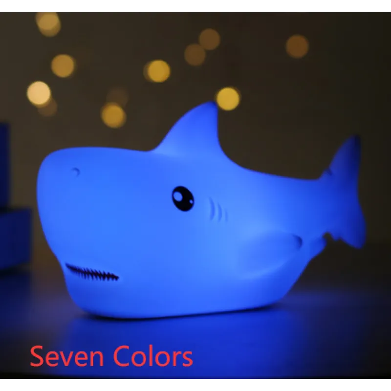 Dive into the beauty of the ocean with the Shark Lamp, a stunning and creative LED night light inspired by marine life. This unique lamp combines functionality and artistry, making it the perfect addition to your home decor or a thoughtful gift for ocean enthusiasts of all ages.