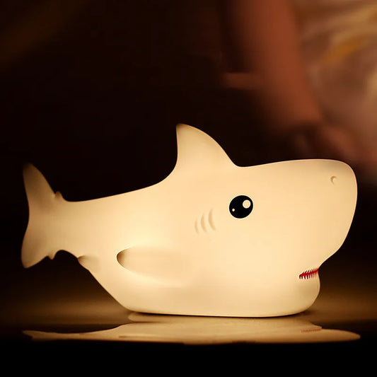 Dive into the beauty of the ocean with the Shark Lamp, a stunning and creative LED night light inspired by marine life. This unique lamp combines functionality and artistry, making it the perfect addition to your home decor or a thoughtful gift for ocean enthusiasts of all ages.