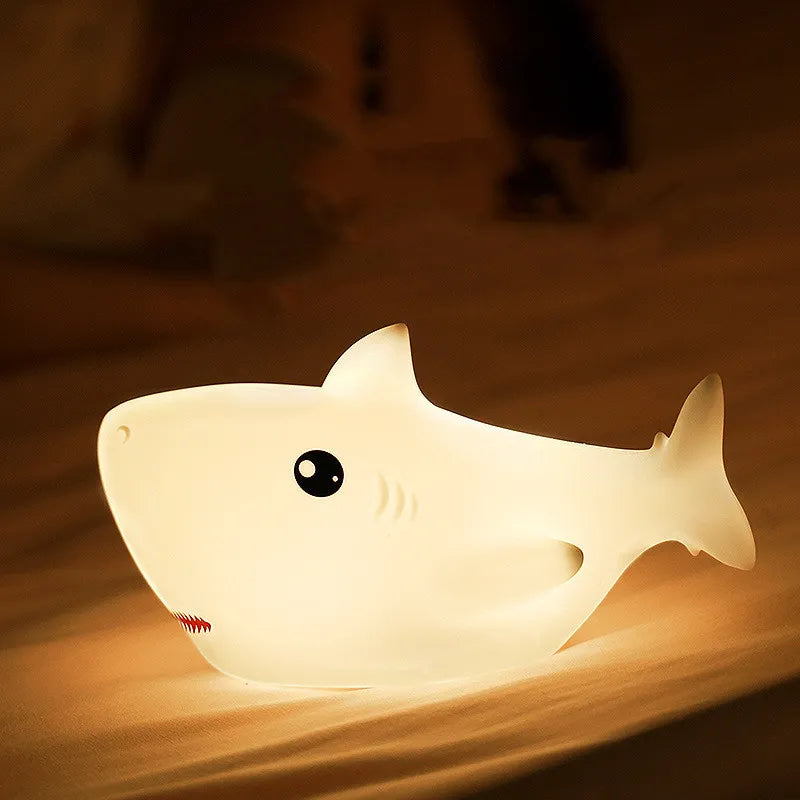 Dive into the beauty of the ocean with the Shark Lamp, a stunning and creative LED night light inspired by marine life. This unique lamp combines functionality and artistry, making it the perfect addition to your home decor or a thoughtful gift for ocean enthusiasts of all ages.