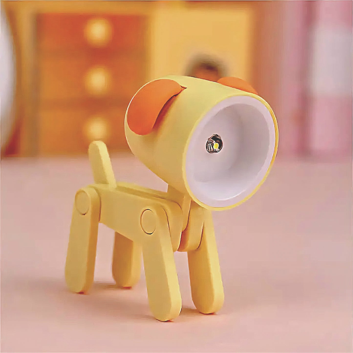 Illuminate your space with the adorable 1pc Adjustable Puppy Reading Light. This charming desk lamp features a cute stick dog design, perfect for adding a touch of whimsy to any room. Canada