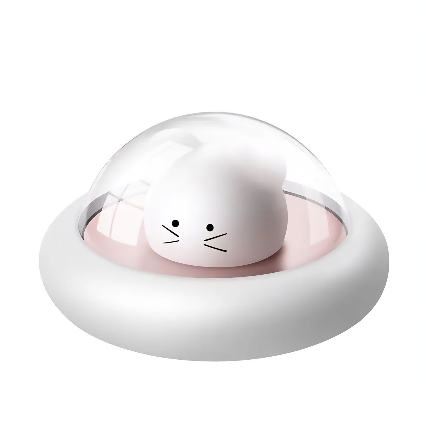 1pc LED Nursery UFO Night Light - Cute Silicone Baby Lamp. Canada