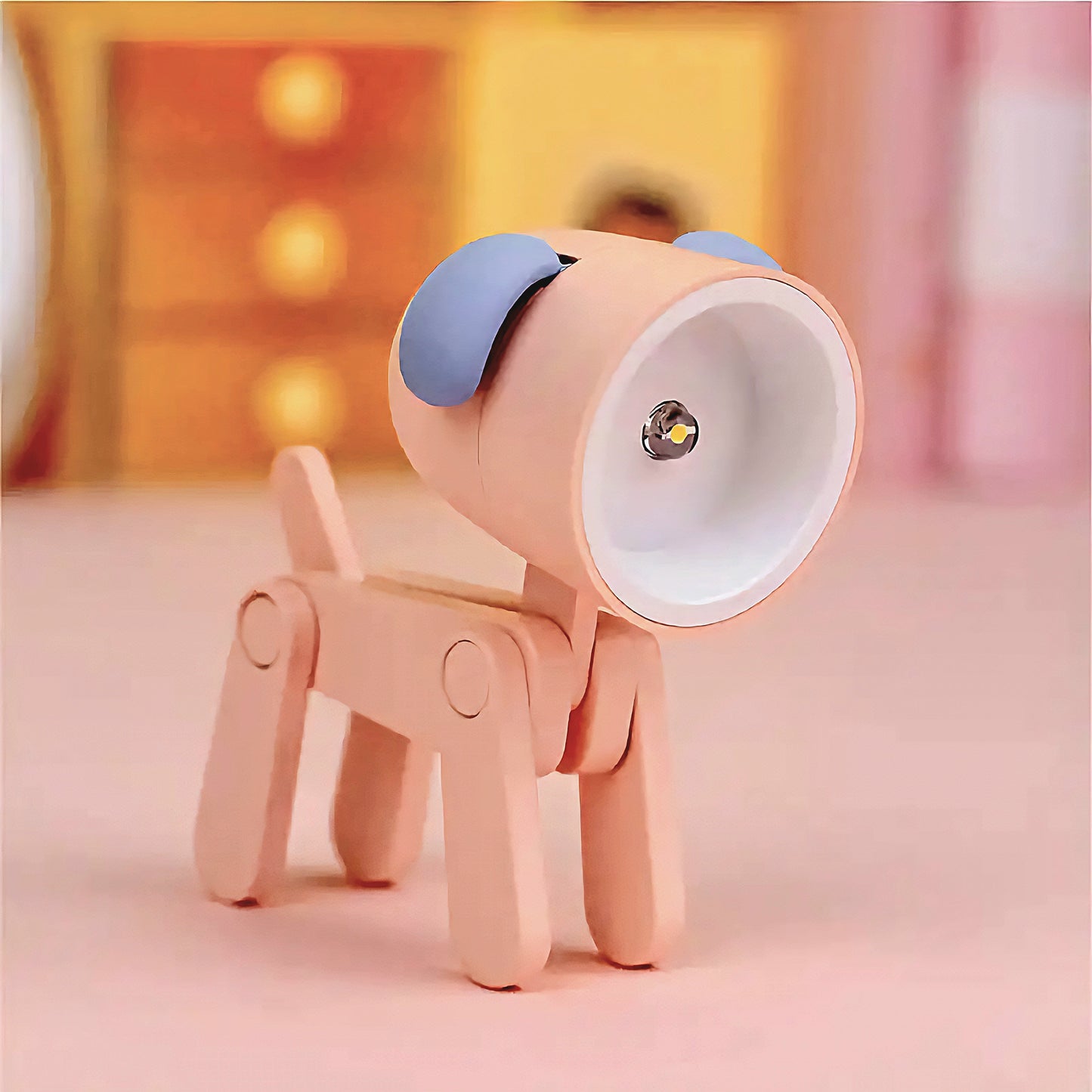 Illuminate your space with the adorable 1pc Adjustable Puppy Reading Light. This charming desk lamp features a cute stick dog design, perfect for adding a touch of whimsy to any room. Canada