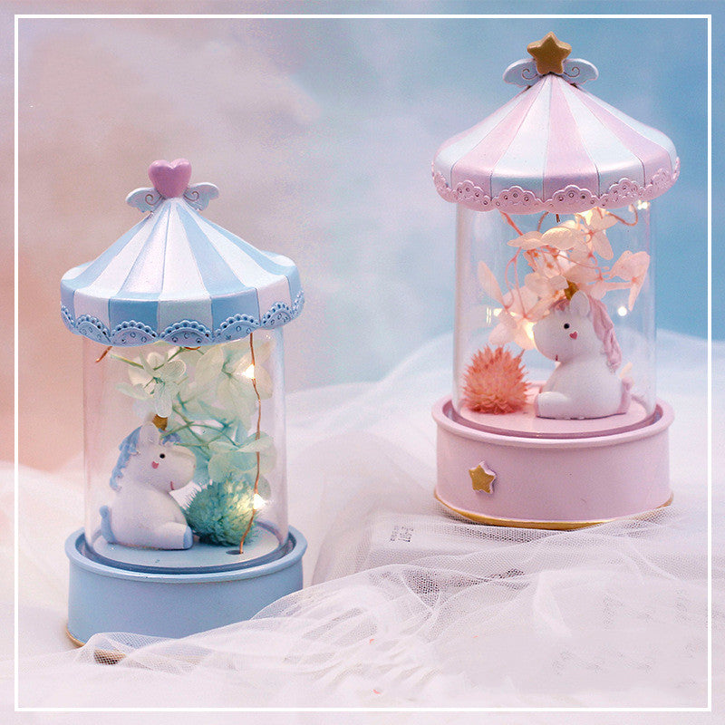 Unicorn - Light Music Box