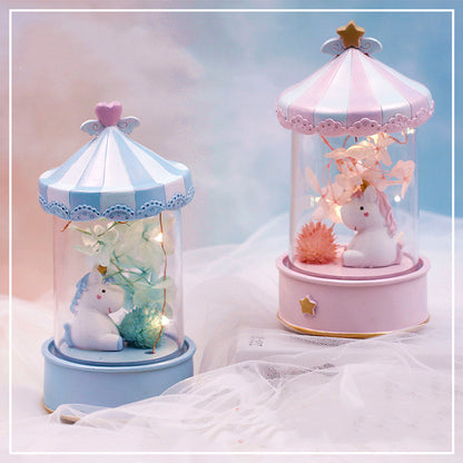 Unicorn - Light Music Box