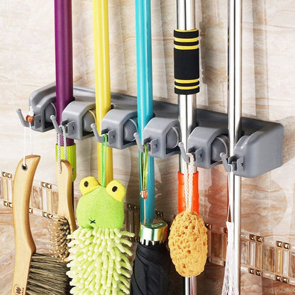 Multifunctional Mop Hook and Broom Hanger